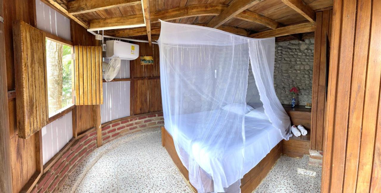 Ecohostal Palmares Del Rio Guachaca Екстериор снимка